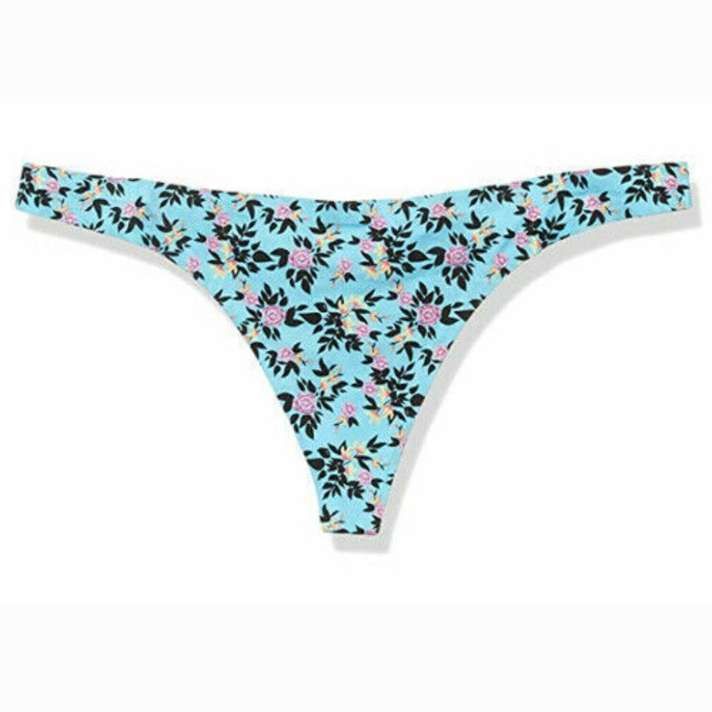 Maidenform NWT Cluster Floral Comfort Devotion Thong Panty 40149 S/5